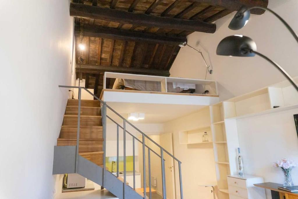 Ferienwohnung Art Atelier Terrazza Borgo Rom Exterior foto